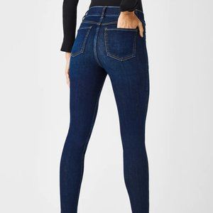 Spanx Ankle Skinny Jeans (Midnight Shade), regular inseam, size small